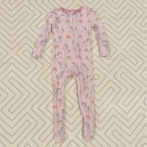 Free Birdees Zipper Footie Pajama